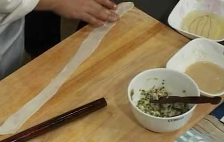 Рецепт блинчиков с луком по-пекински