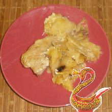 Курица по французски с картофелем в духовке рецепт с фото