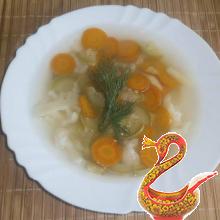 Овощной суп с кабачками