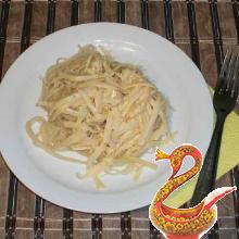 Как приготовить спагетти с сыром