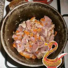Картошка с мясом соус рецепт