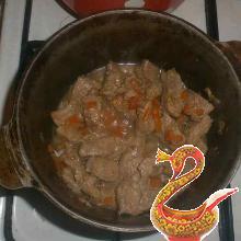 Картошка с мясом соус рецепт