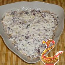 &quot;Mimosa&quot; - Russian fish salad