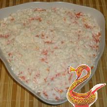 &quot;Mimosa&quot; - Russian fish salad
