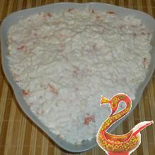 &quot;Mimosa&quot; - Russian fish salad