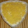 "Mimosa" - Russian fish salad