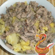 Russian potato salad Olivier