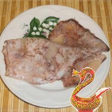 Вкусный салат из кальмаров рецепт с фото