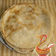 Russian thin pancakes - bliny