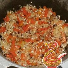 Как приготовить рис с овощами