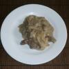 Russian dish liver BeefStroganoff