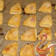 Вкусное творожное печенье