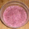 Salad with beets and walnuts