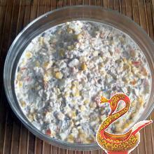 Russian fish salad