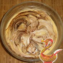 Russian chocolate casserole &quot;Marble&quot;