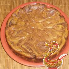 Russian chocolate casserole &quot;Marble&quot;