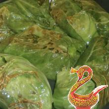 Delicious cabbage rolls recipe with a photo