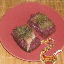 Канапе с селедкой