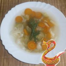 Овощной суп с кабачками