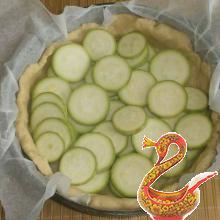 Russian zucchini pie