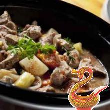 Рецепт тушеных куриных сердечек
