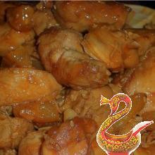 Курица с ананасом