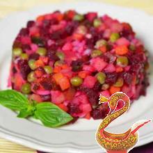 Russian salad vinaigrette