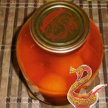 Компот из алычи на зиму