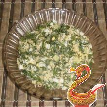 Салат праздничный с крабовыми палочками