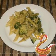 Макароны с брокколи