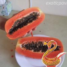 Десерт из экзотических фруктов