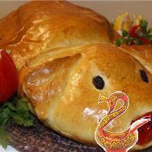Authentic russian recipes Kulebyaka