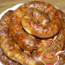 Домашняя колбаса из мяса птицы