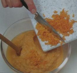 Сладкий картофель в апельсинах