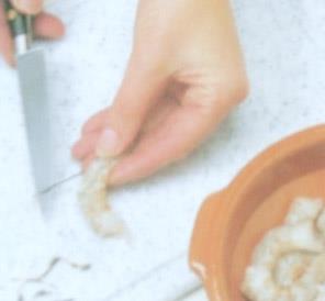 Креветки с манговым соусом