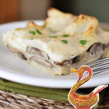 Лазанья грибная