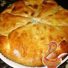 Осетинский пирог с сыром 