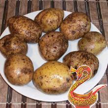 Картофель запеченный со свининой