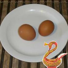 Яичница с кабачками
