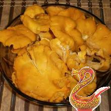 Chanterelles fried potatoes
