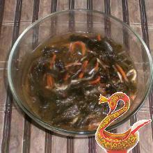 Вкусный салат из морской капусты