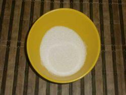 150 ... 200 grams (it all depends on the candy, the pumpkins, as well as your likings) granulated suga