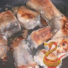 Рыба жареная хек