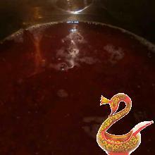 Raspberry homemade jelly