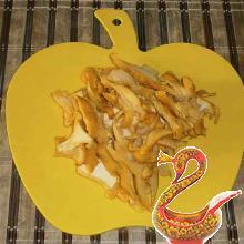 Fried chanterelles recipe