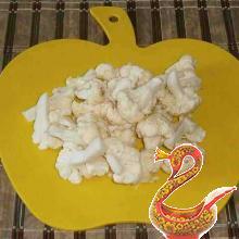 Russian recipe pickled tomatoes with cauliflower