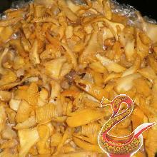 Fried chanterelles recipe