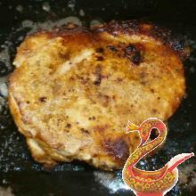 Pork with mustard