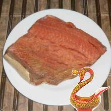 How to make salted fish. Chum salmon salted at home. 