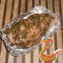Pastrami chicken breast